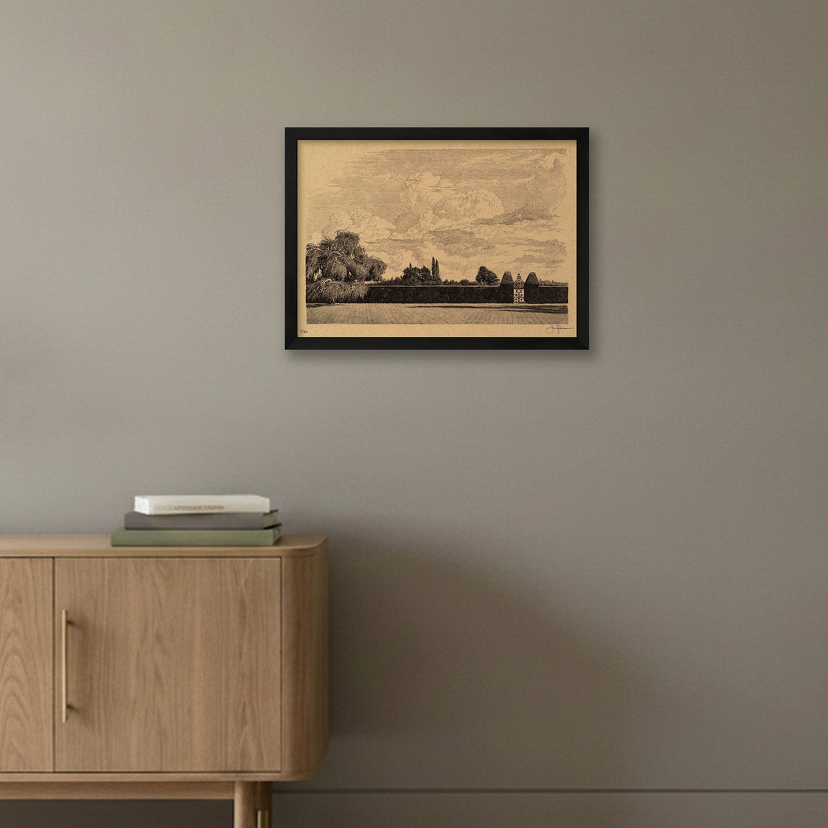 Summer's End — A3 (42×30cm, 17×12") Black Frame